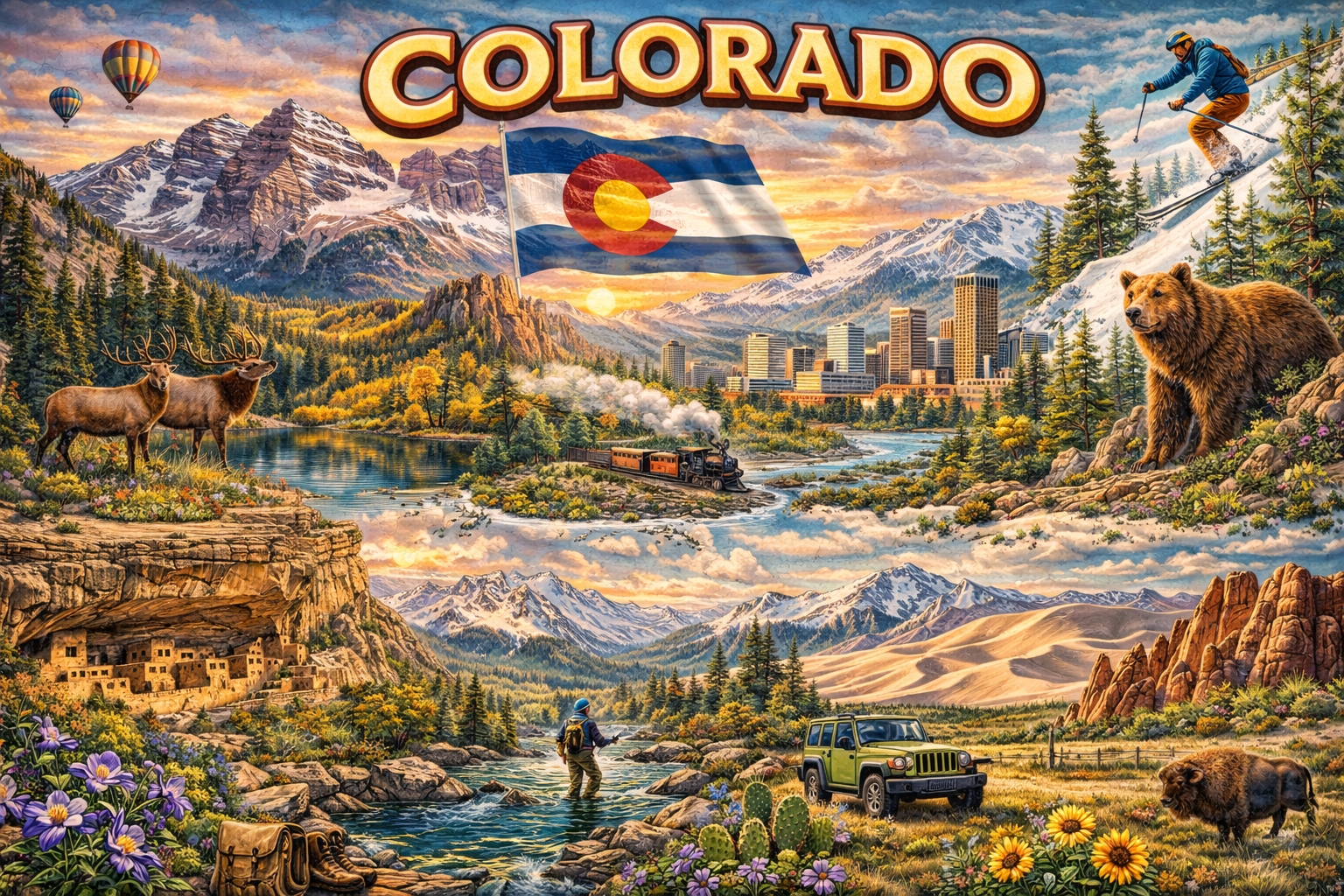 Colorado State Puzzle