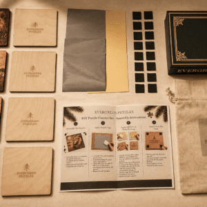 Safari Puzzle Coaster Set - Image 2